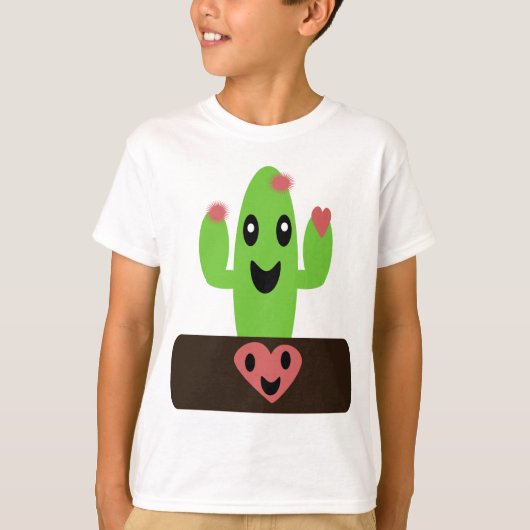 T-shirt Cartoon Cactus (Devant)