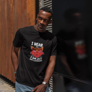 T-shirt Cartoon Chat animal drôle