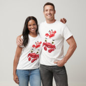 T-shirt Cartoon crabes (Unisexe)