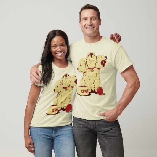 T-shirt Cartoon Cute Cerberus (Unisexe)