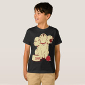 T-shirt Cartoon Cute Cerberus (Devant entier)