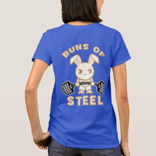 T-shirt Cartoon De Lapin D'Entraînement - Buns D'Acier - G