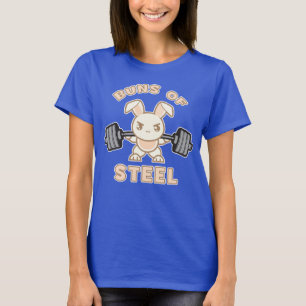 T-shirt Cartoon De Lapin D'Entraînement - Buns D'Acier - G