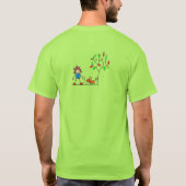 T-shirt Cartoon Dog Walker (Dos)