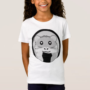 T-Shirt Cartoon Hamster Scarfed Joy