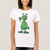 T-shirt Cartoon Martian (Devant)