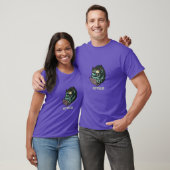 T-shirt Cartoon pour ordinateur portable Trolling Internet (Unisexe)