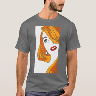 T-shirt Cartoon rouge