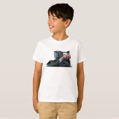 T-shirt Cartoon Skid Steer (Devant entier)