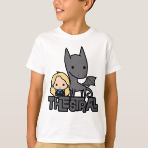 T-shirt Cartoon Thestral et Luna Caractère Art
