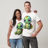 T-shirt Cartoon turtle illustration Copy Copy (Unisexe)