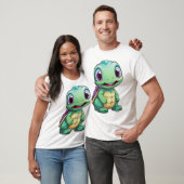 T-shirt Cartoon turtle illustration Copy Copy Copy Copy Co (Unisexe)