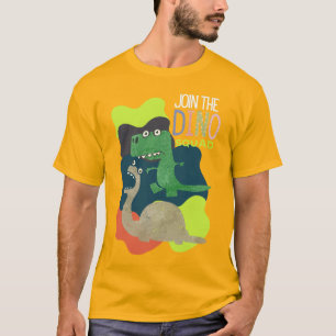 T-SHIRT CARTOUCHE DE DEVIS DINOSAUR