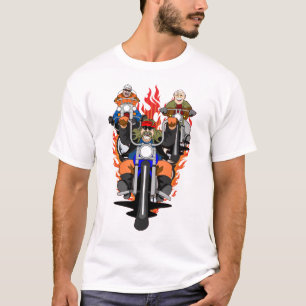 T-SHIRT CARTOUTES DE BIKER / TEE - SHIRTS DU TOONE DE BUBB