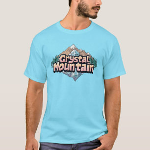 T-shirt Carver les versants de Crystal Mountain