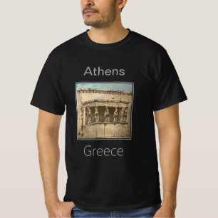T-shirt Caryatides de l'Erechthéon, Athènes, Grèce