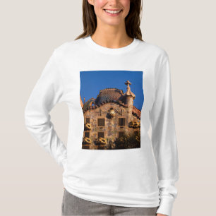 T-shirt Casa Batilo, architecture de Gaudi, Barcelone,