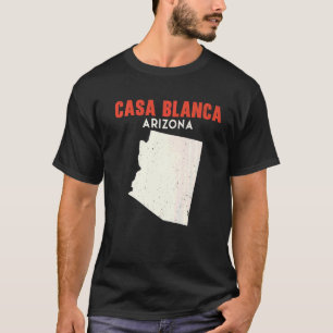 T-shirt Casa Blanca Arizona USA State America Travel Arizo