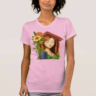 T-shirt Casa de flores y amor