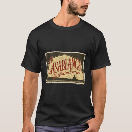 T-shirt Casablanca La Motion (Devant)