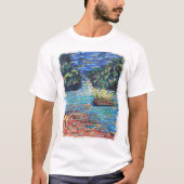 T-shirt Cascade colorée (Devant)