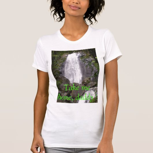 T-shirt Cascade de coca de La (Devant)