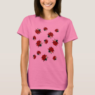 T-shirt Cascade de Ladybird de coccinelle