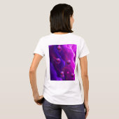T-shirt Cascade de Prune Douce (Dos entier)