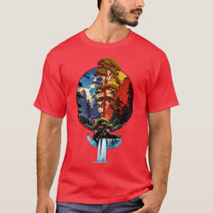 T-shirt Cascade de Redwood Valley