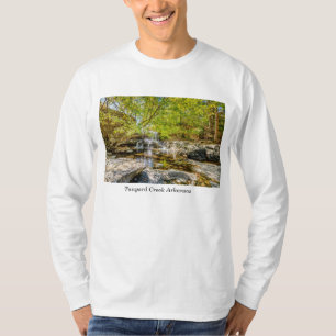 T-shirt Cascade De Tanyard Creek À Manches Longues À L'Aut