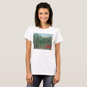 T-shirt Cascade d'Henri Rousseau, Art Vintage (Devant entier)