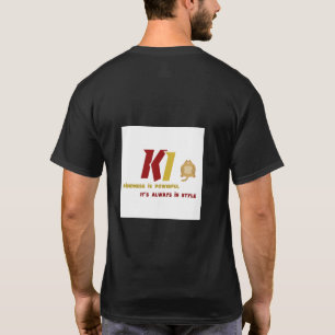 T-shirt Cascade fleurie luxueuse