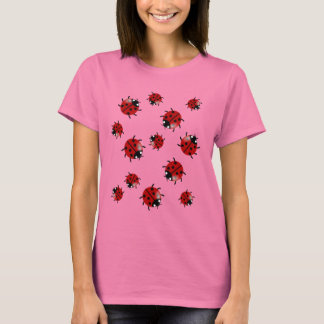 T-shirt Cascade Ladybug Ladybird