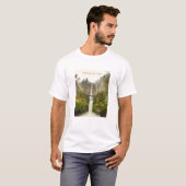 T-shirt Cascade Multnomah Falls T Shirt Oregon Cascade (Devant entier)