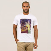 T-Shirt : Cascade - par Maxfield Parrish (Devant entier)