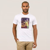 T-Shirt : Cascade - par Maxfield Parrish (Devant entier)