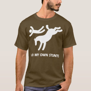 T-shirt Cascades - cheval s'opposant drôle