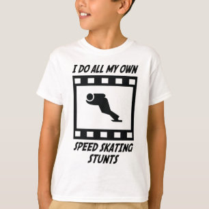 T-shirt Cascades de patinage de vitesse