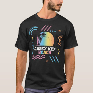 T-shirt Casey Key Beach Surf Vacation Famille Correspondan