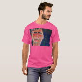 T-shirt Casey Tatum Tim Et Eric Portrait Acrylique (Devant entier)