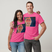 T-shirt Casey Tatum Tim Et Eric Portrait Acrylique (Unisexe)