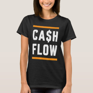 T-shirt Cashflow Entreprise Argent Immobilier Flippers Ins