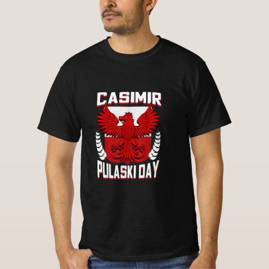 T-shirt Casimir Pulaski (Devant)