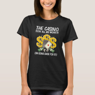 T-shirt Casino cool Pour Hommes Casino Femmes Jeu Joueur