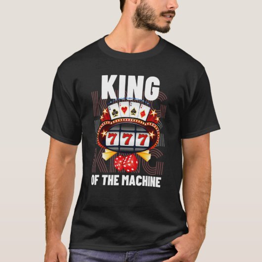 T-shirt Casino King of the Slot Machine (Devant)