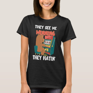 T-shirt Casino Machine de jeu Hall de jeu Free Spings 1