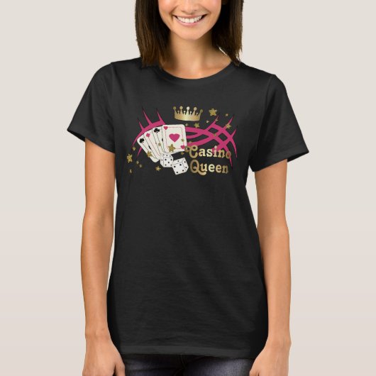 T-shirt Casino Queen (Devant)