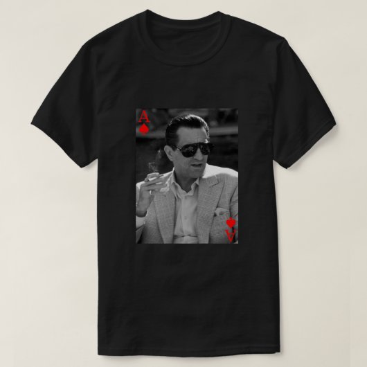T-shirt Casino - Sam Ace Rothstein (Design devant)
