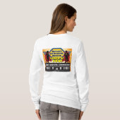 T-shirt CASP Con 2021 Tee à manches longues pour femmes (Dos entier)