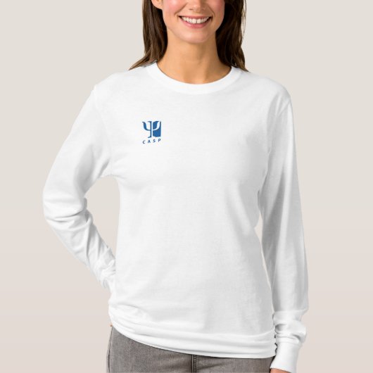T-shirt CASP Con 2021 Tee à manches longues pour femmes (Devant)